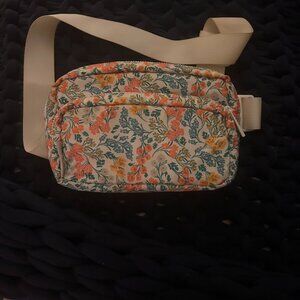 J.Crew Factory Floral Buckle Bag